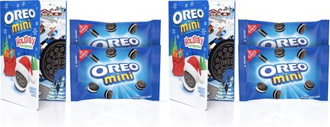 OREO Holiday Adventure Storybook Stocking Stuffer, 2-1 Oz Snack Packs Of OREO Mini Chocolate Sandwich Cookies (Pack Of 2)