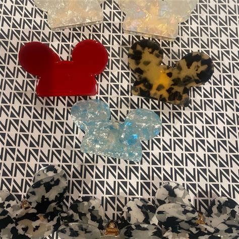 Disney Accessories | Disney Clip (Medium Size) | Color: Black/Brown | Size: Various