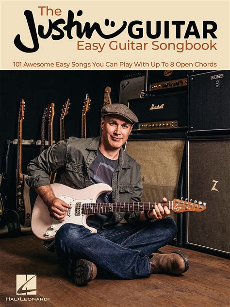 The Justinguitar Easy Guitar Songbook: 101 Awesome Easy Songs You Can Play With Up To 8 Open Chords