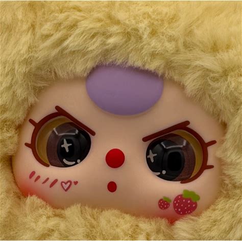 Baby Three Toys | Baby Three Bb3 New Open Box Confirmed Lily Rabbit Town V1 Yellow With Angry Eyes | Color: Blue | Size: One Size