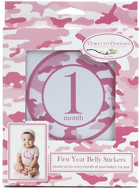 Child To Cherish Baby Monthly Milestone Stickers (Various Styles)