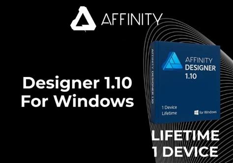 Affinity Designer 1.10 For Windows (Lifetime / 1 Device) Key - Global