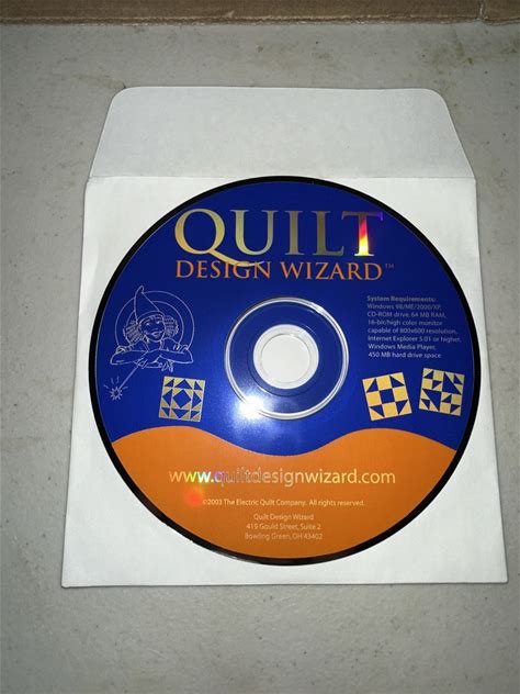 Quilt Design Wizard PC CD Rom