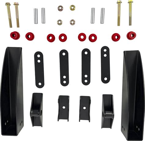 2Pcs Rear Leaf Spring Relocation Pocket Set For 1955-1957 Chevrolet Bel Air 1955-1957 Sedan Delivery 1957 Del Ray 1955-1957 Nomad 1955-1957 One Fifty