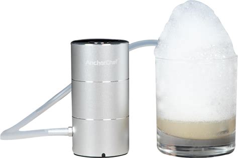 Anchorchef Molecular Gastronomy Foam Generator, Foam Generating Kit, Professtional Chef Cooking Tool (Silver)