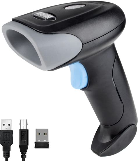 Escaner Lector De Codigo De Barras 2D QR 1D Laser Inalambrico Bluetooth / 2.4G