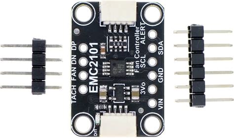 Fan Speed Control Module, DC 3.3V-5V I2C PC Fan Temperature Controller PWM Temperature Sensor Module For Fan