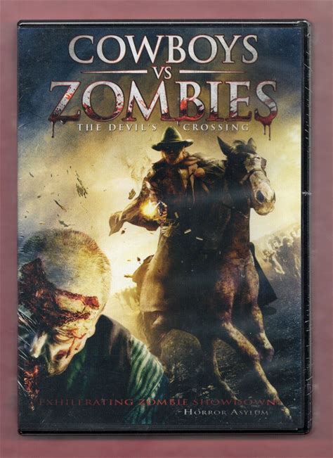 Cowboys Vs Zombies The Devil's Crossing Zombie Horror DVD New Sealed 2014
