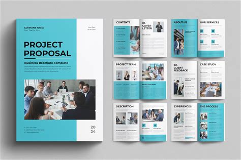 Project Proposal Template By Templatesforest | Creative Market