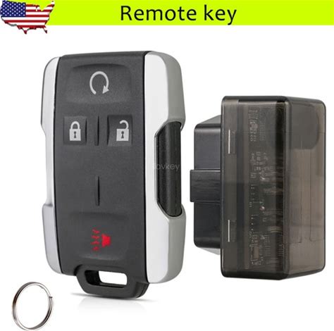 Remote Key & Programmer For 2014 - 2019 Chevy Silverado Colorado Gmc