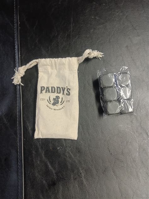 Paddys Irish Whiskey Stone Rocks Ice Cubes Scotch Bourbon New