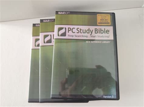 Biblesoft Bible Study Software PC Study Bible New Reference Library 5.0F. Other Christian Collectibles.