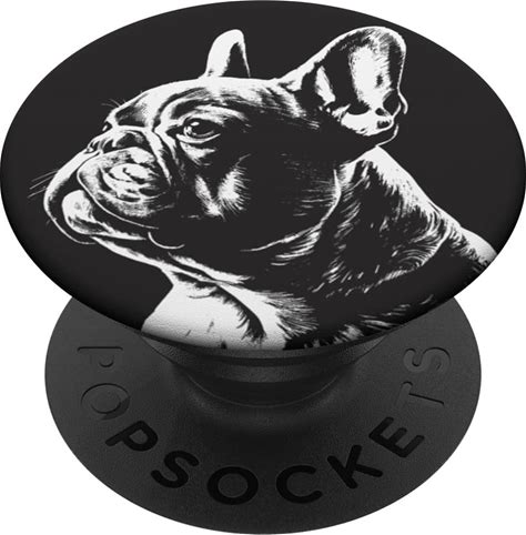 French Bulldog Drawing Frenchie Popsockets Adhesive Popgrip