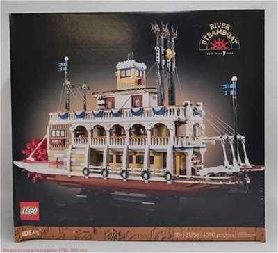LEGO Ideas River Steamboat Building Set For Adults 21356 SEE DETAILS