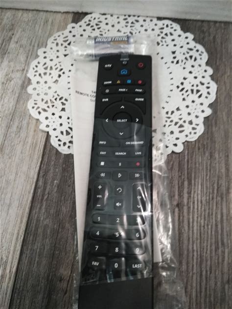 NEW Optimum Cablevision Remote Control DVR W/ Batteries & Instructions