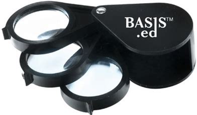 Triple 5X Lens Folding Magnifier