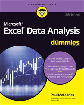Excel Data Analysis For Dummies By Mcfedries, Paul By Thriftbooks, Paperback