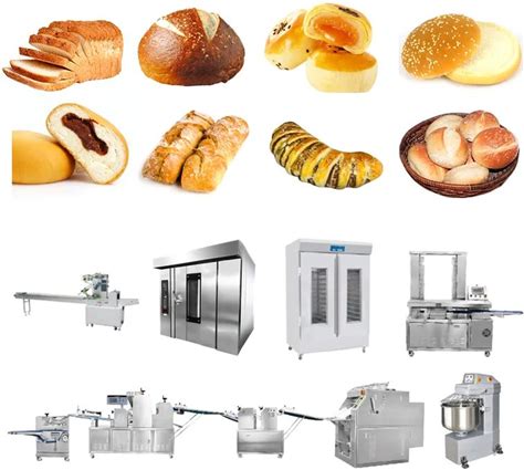 High Capacity Automatic French Bread Toast Loaf Bread Production Line Bakery Machinery Baguette Bread Machine