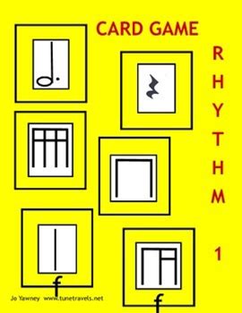 Music: Rhythm 1 Card Game