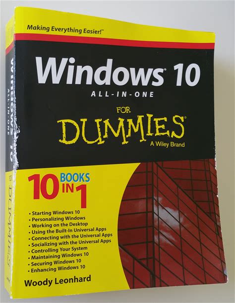 Windows 10 All-In-One For Dummies