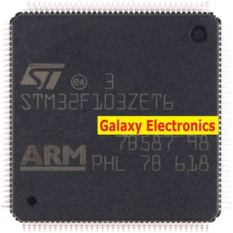 Original New STM32F103ZET6 Microcontroller 32-Bit 512K Microcontrollers Cortexm3. ST. Embedded Processors & Controllers.