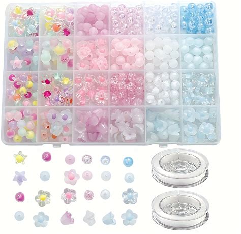 Bracelet Making Kit, Bracelet Beads, Acrylic Bead Set For Jewelry Making, Arts And Crafts For Girls, Bracelets Making Kit, Bracelet Kit, Bracelet