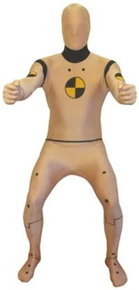 Morphsuits Crash Test Dummy Morphsuit Costume Stag Party Festival Halloween Halloween Brown L