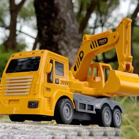 EPT 1:20 Scale 4Ch Remote-Controlled Construction Excavator Vehicles Remote Control Rc Children Truck Car Remoto Excavadora Toys