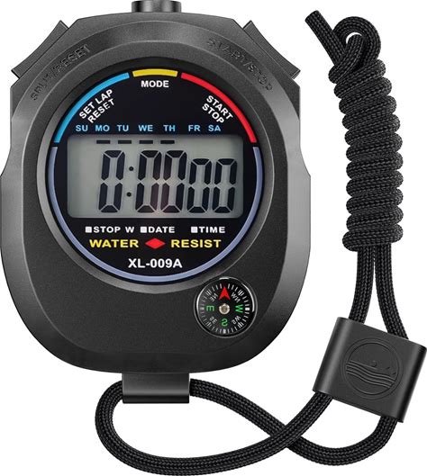 Kingl Digital Stopwatch Timer - Interval Timer With Large Display