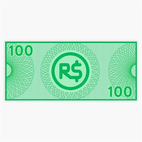 Robux Sticker Vinyl Waterproof Sticker Decal Car Laptop Wall Window Bumper Sticker 5"