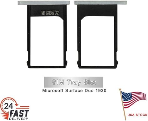 OEM SIM Card Holder SIM Tray Slot Replacement+PIN For Microsoft Surface Duo 1930