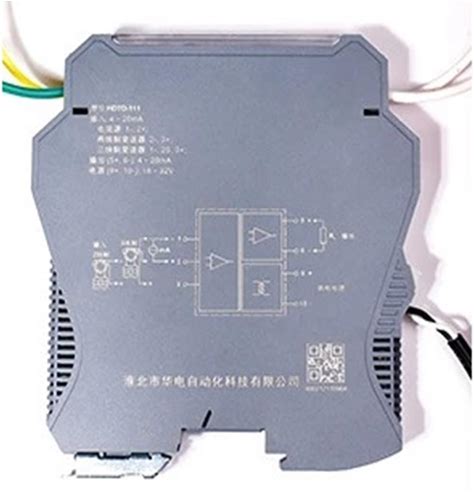 Signal Isolation Transmitter PLC Signal Current Isolator Passive Active One In Two Out Signal Isolator Power 18-32Vdc 2 in 2 Out(Input 1-5V,Output 1-