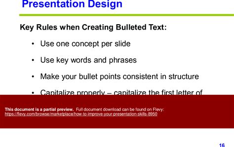 How To Improve Your Presentation Skills