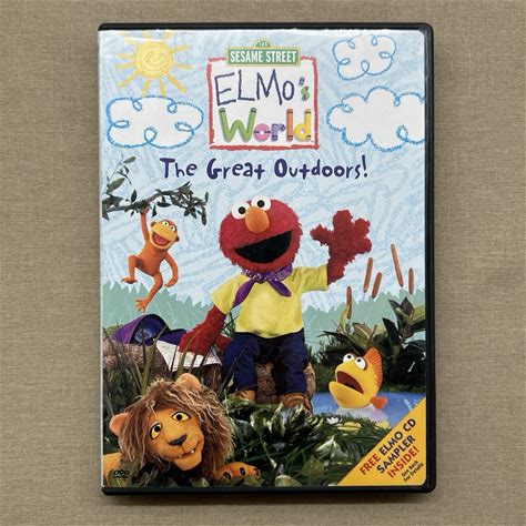 Elmo's World: Great Outdoors! (DVD 2003 3 Ep) Elmo Sesame Street Weather Animals
