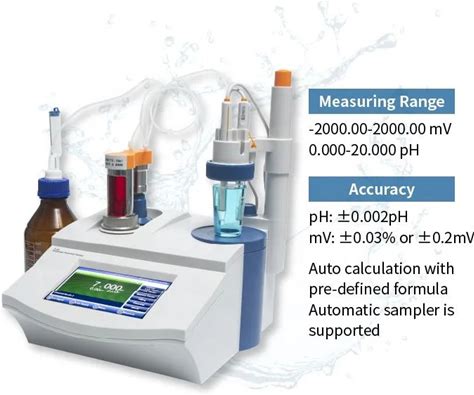 Ti-50 10Ml Burette Karl Fischer Coulometric Titrator Potentiometric Titration Apparatus
