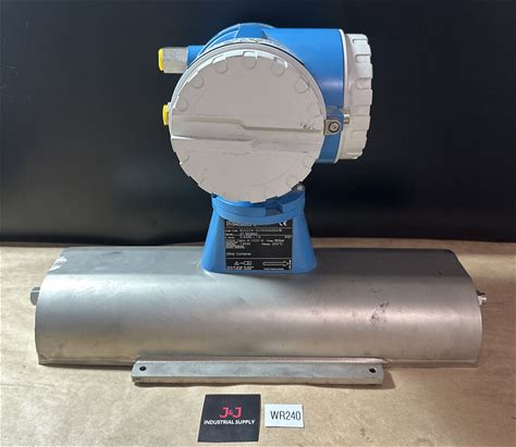 Preowned- Endress Hauser Promass A 60AS04-SVW00A20A1B Mass Flowmeter 85-250VAC. Endress+Hauser. Flow Meters. 60AS04-SVW00A20A1B.