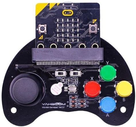 Yahboom Micro:Bit Basic Game Handle Programmable Gamepad Micro:Bit Joystick Key Expansion Board Kit Wireless Remote Control