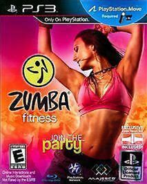Zumba Fitness JOIN THE PARTY PS3 MOVE! CARDIO DANCE WORKOUT, LATIN, JUST FUN