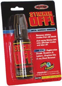 Hardline Products - Sticker Off! Decal Adhesive Remover 2 OZ - 965