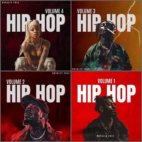 Hip Hop Bundle 4 Sample Packs With 12,500 WAV Loops MIDI Kit Trap Rap Beats For FL Studio Ableton Logic Pro Tools Reason