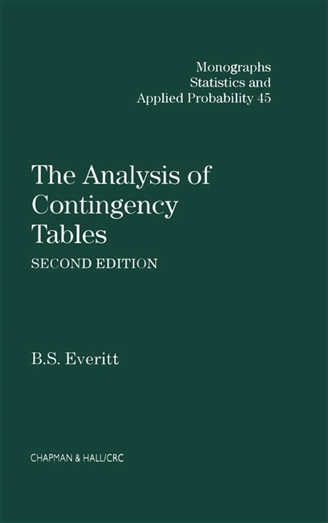 The Analysis Of Contingency Tables - 2nd Edition (Ebook Rental)