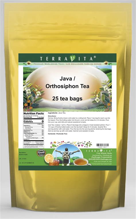 Java Tea/Orthosiphon Tea (25 Tea Bags, ZIN: 511043)