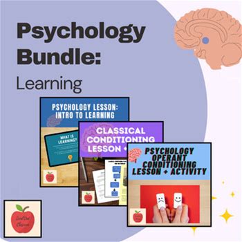 Psychology Unit 6 Bundle: Classical & Operant Conditioning Lessons And WKSTS