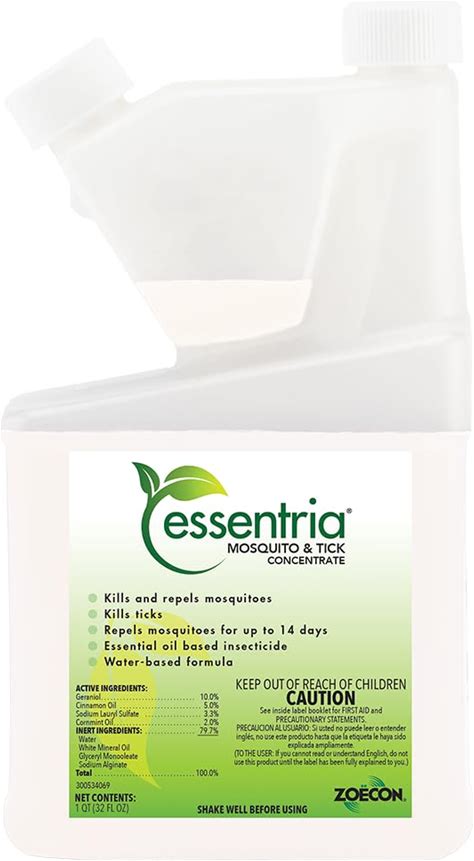 Zoecon Essentria Mosquito & Tick 32Oz