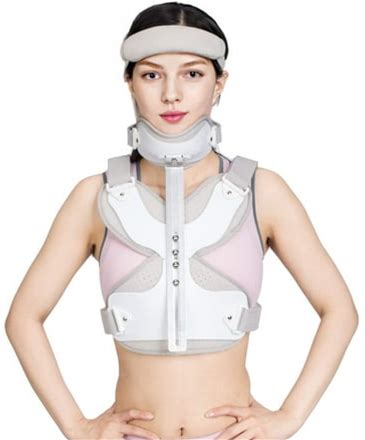 Cervical Thoracic Brace Cerviacal Fixation Orthosis Chest Orthotics Cervical Vertebra Fracture Support For Men And Women