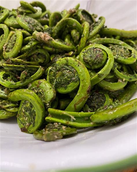Frozen And Cleaned Fiddleheads, 3 Lb