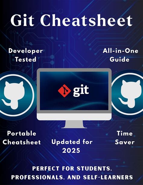 Git Cheatsheet : Quick Commands, Workflows | GIT Easy-To-Use Reference Guide | Perfect For Beginners, Developers & Teams | Essential Commands, ... Mo