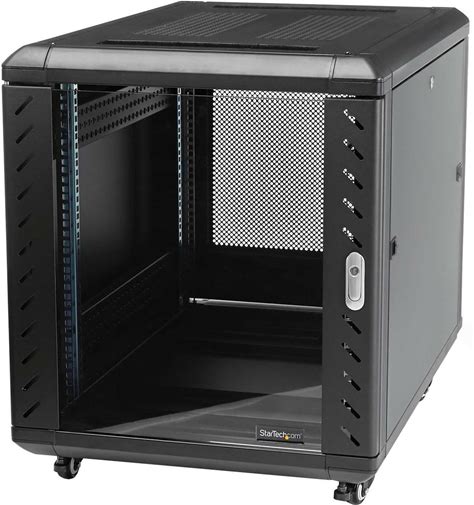 Startech.Com 4-Post 15U Server Rack Cabinet, 19" Data Rack Cabinet For IT / Network Equipment, With Adjustable Mounting Rails