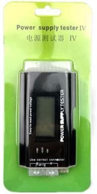 Digital LCD Computer PC Power Supply Tester Checker 20/24 Pin SATA HDD ATX BTX Meter Power Supply Tester Checker Power Measuring