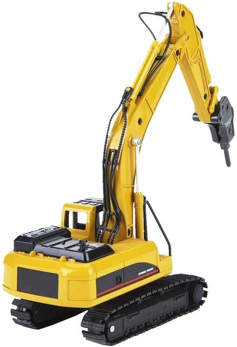 Dilwe RC Excavator, 1 50 Alloy Excavator, Model Building, Car, Vehicle, Remote Control Excavator
